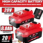 8 0ah For Craftsman V20 20 Volt Max Lithium Battery Cmcb204 Cmcb202  charger