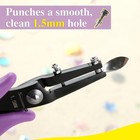 Metal Hole Punch Pliers 1 5mm Round Hole Punch Long Jaw