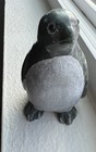 Inuit Penguin Eskimo Vintage Canada Serpentine Carving Signed 4532