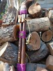 Native American Double Drone Flute  Key B 440 Hz