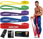 Resistance Bands     Choose Single  Set Of 5 W  Bag     Home Gym Workout Fitness