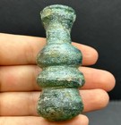 Unique Ancient Roman Glass Bottle  With Patina Circa 1st - 2nd Century Ad