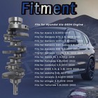 G6dh Crankshaft W main Rod Bearings Kit For Hyundai Kia Sorento 3 3l 2011-2019