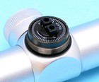 Long Eye Relief Revolver Scout Scope 2-7x32 Silver Chrome W  Weaver Scope Rings