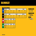 Dewalt Screwdriver Bit Set With Tough Case  45-piece  dw2166   Grey silver Screw