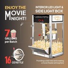 Rovsun Commercial Popcorn Machine W 16 Oz Kettle  Countertop Popcorn Maker 1600w