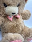Dan Dee Vtg Teddy Precious 25    Tan W Pink Teddy Bear Plush Stuffed Animal Large