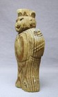 Vintage Primitive Folk Art Wood Carving Of U s Navy Sailor Wwii Era 