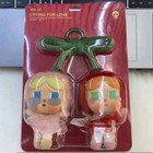 Crybaby Doll Keychain Cute Love You Cherry Much Pendant Kids Toy Gift Figure