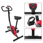 Stainless Steel Exercise Bike Lcd Screen Indoor Cycling Fitness Training Fr Home