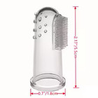 5pcs Soft Finger Pet Toothbrush Dog Cat Dental Cleaning Teeth Care Brush Set