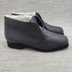Hush Puppies King Boots Shoes 04303 Mens Size 13 5e Black Leather With Box