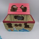 Melissa   Doug Noah s Ark Shape Sorter Play Set With Wooden Figures Complete 