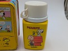 Vtg Peanuts Metal Lunch Box Thermos King-seeley Snoopy Charlie Brown W  Thermos