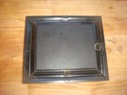 Quarter Plate Portrait Hunter And Dog - Rare Gutta Percha Frame 