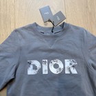Nwt 100  Authentic Dior Kids Sweatshirt - Unisex Size 8 - Gray