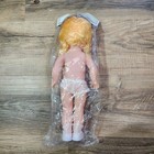 Vintage Fibre Craft 13 5 Inch Plastic Blond Girl Doll Crafty Whimsical Artsy 
