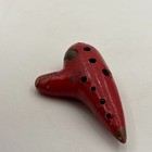Heinrich Fiehn Ocarina Vienna Austria Vintage Clay Musical Flute 1878 Antique