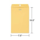 Myofficeinnovations Brown Kraft Clasp 7 1 2  X 10 1 2  Envelopes 100 box