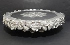 Retired 2003 Arthur Court Magnolia Rotating Cake Stand Lazy Susan Large 16 1 2  