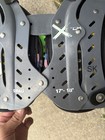 X Tech Football Shoulder Pads  Size Small  Black gray green 17-18   