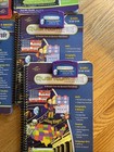 Lot 8 Different Leap Frog Quantum Leap Pad Book   Cartridge 9 Total