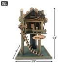 Eucalyptus Wood Tree House Bird Feeder Garden Decor