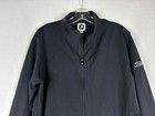 Footjoy Performance Golf Titleist Full Zip Jacket Womens Size L Black 