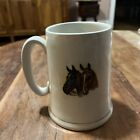Horses Equine Equestrian Vintage Mug Cup 5    Tall 3    Diameter