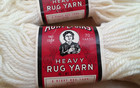 4 - 70 Yard Skeins Aunt Lydia s Heavy Rug Yarn Natural