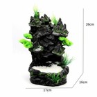 10 2  Extra Large Aquarium Landscaping Rockery Quicksand Waterfall Decoration