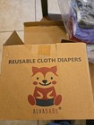 6 Alvababy Reusable Cloth Pocket Diapers W 12 Inserts One Size Fits All