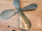 Antique Brass 12-inch Fan Blade