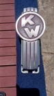 Vintage Crooked Kenworth Hood Ornament  Kenworth Hood Emblem  Part   K170-c15