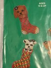 Vintage Felt Christmas Stocking Pups   Kittens Ornaments  Kit New Grannycore