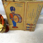 Vintage J  Chein   Co  Tin Wind Up Drummer Cadet-guard   Box  Works 9 