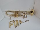 Bach Tr-300 Trumpet With Case   Mouthpiece  just Serviced 