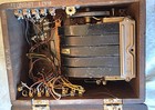 Antique Western Electric Wood Crank Ringer Bell Box   Parts repair