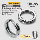 Split Rings Fishing 30 200pcs Stainless Steel Lure Rings Saltwater Terminal Tack