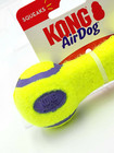 Kong Airdog Dumbbell Tennis Ball Small Squeaky Dog Fetch Toy 5x2 
