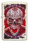 Zippo Windproof Lighter With Sugar Skull And Crossbones  49410  New In Box