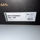Simms Freestone Boot - Felt Men s Wading Boots Gunmetal Felt Sole- Size 14- New