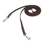 Horse Lunge Line With Rotating Snap Buckle Horse Training Rope Brown