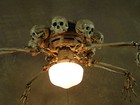 Skeleton Arm Ceiling Fan W  Skulls  Halloween Prop  Human Skeletons