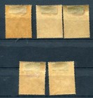 Albania 1913 Mi 29-34 Sc 35-40 Mh George Castriota Cv    60 A1703s