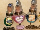 Tiny 6 Ingredient Potion Bottles Mini Love Luck Truth Death Magic Witch Potter