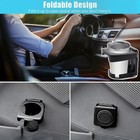 Universal Black Marine  Boat  Rv Car Truck Camper Folding Cup Holder Drink Stand