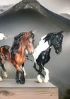 2 Breyer Horse Lot  Friesian  Breyerfest  Surprise  Scandi Bay  Hp