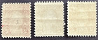 Us 1926 Sc  634 Lot Of 3 Colors Mnh George Washington  carmine  Red    Rose 