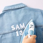 82 Pcs Letter Number Iron On Patches For Clothing Jeans Backpacks Shirts  1 In